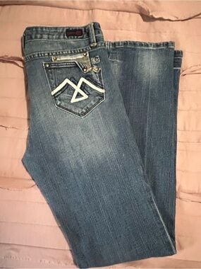 Vigoss Distressed Bootcut Jeans Size - 11/12